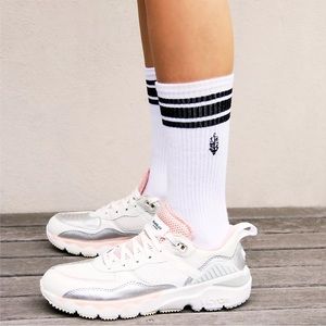 NWT FP Movement Logo Stripe Tube Socks